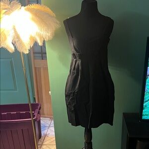 Elegant Black Sleeveless Dress